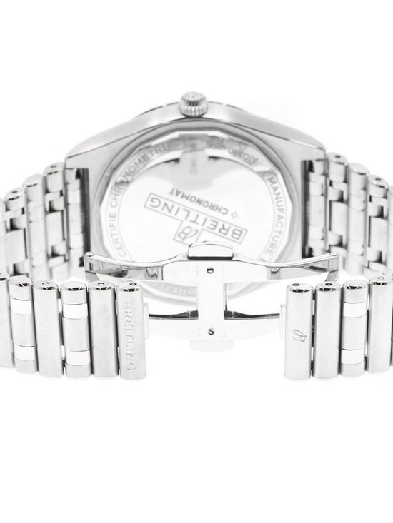 BREITLING Chronomat automatic 36 A10380 Navy Dial Automatic Ladies Watch_954749
